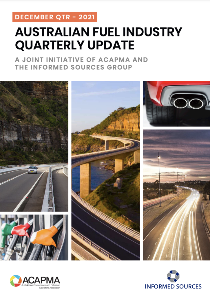 Australian Fuel Industry Quarterly Report - December 2021